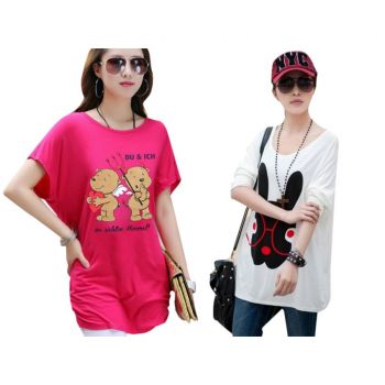 Two Bundle T Shirts For Womens